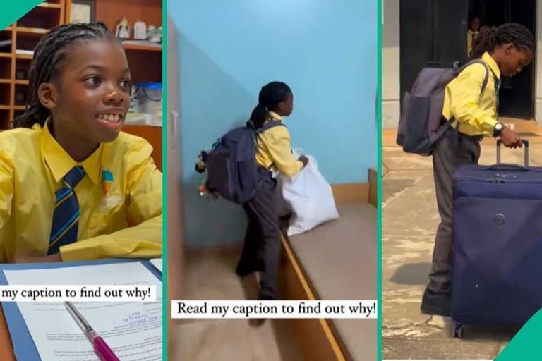 VIDEO: Mom enrolls American son in Lagos boarding school