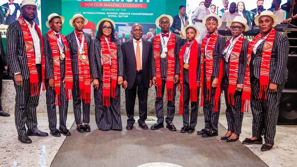 Alex Otti and Qatar debate winners