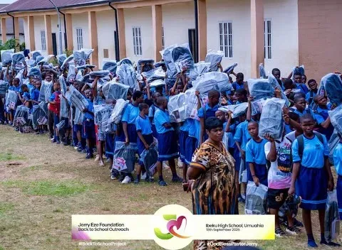 Jerry Eze's foundation