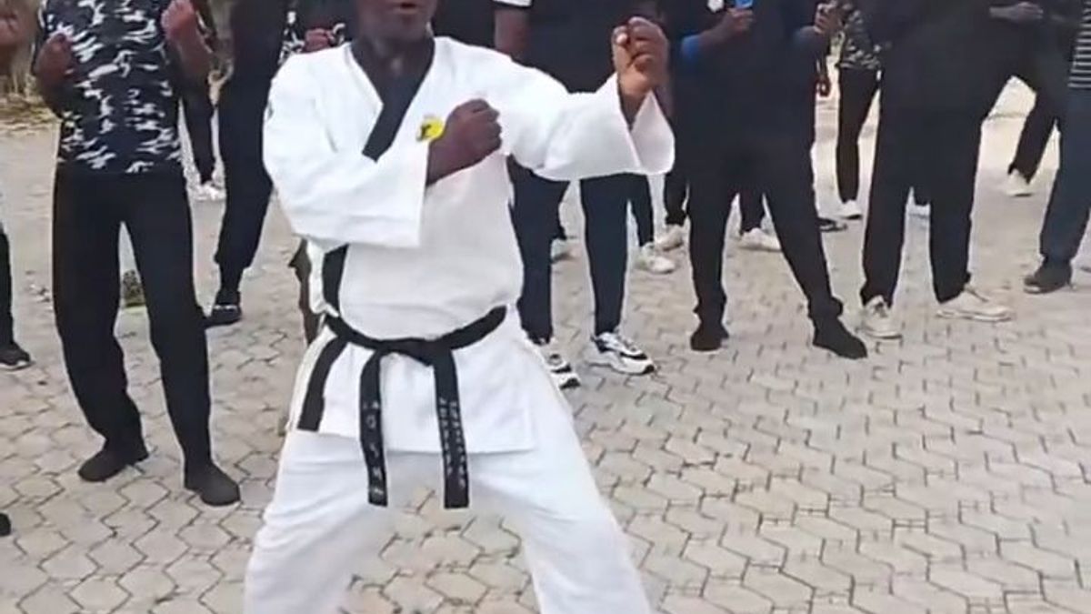 Karate drill