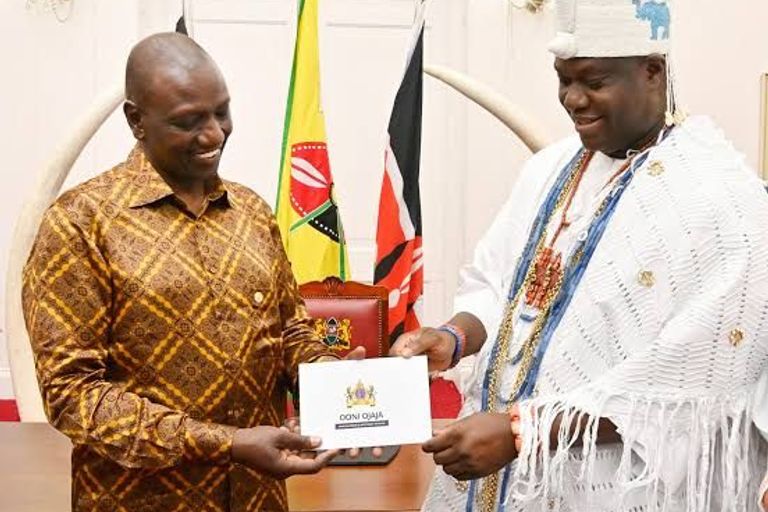 VIDEO: Hear what Dangote said about Ooni in Kenya